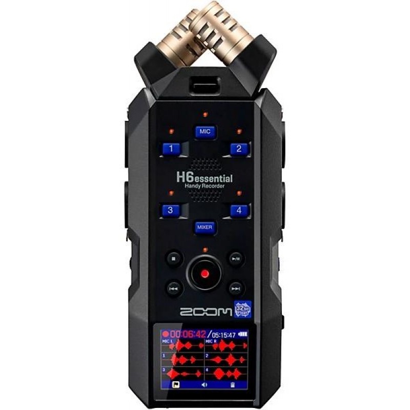 Zoom H6essential 32-Bit Float 6-Track Recorder