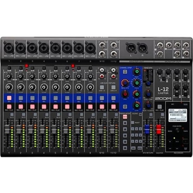 Zoom LiveTrak L-12 12-Channel Digital Mixer