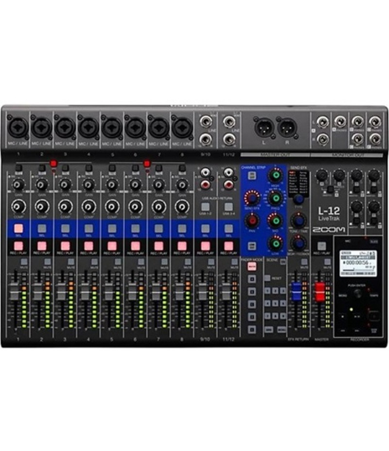 Zoom LiveTrak L-12 12-Channel Digital Mixer