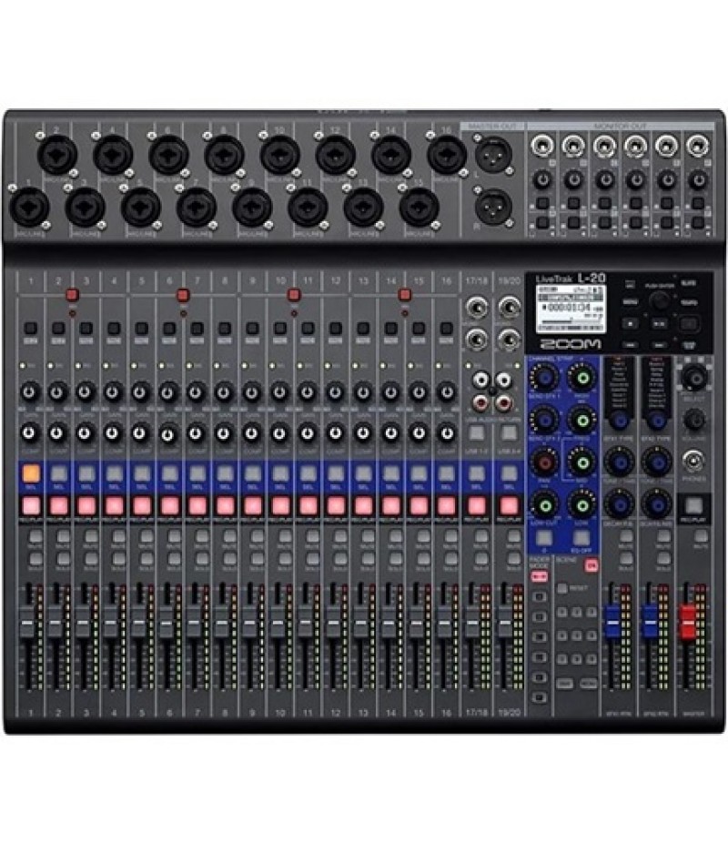 Zoom LiveTrak L-20 Digital Mixer